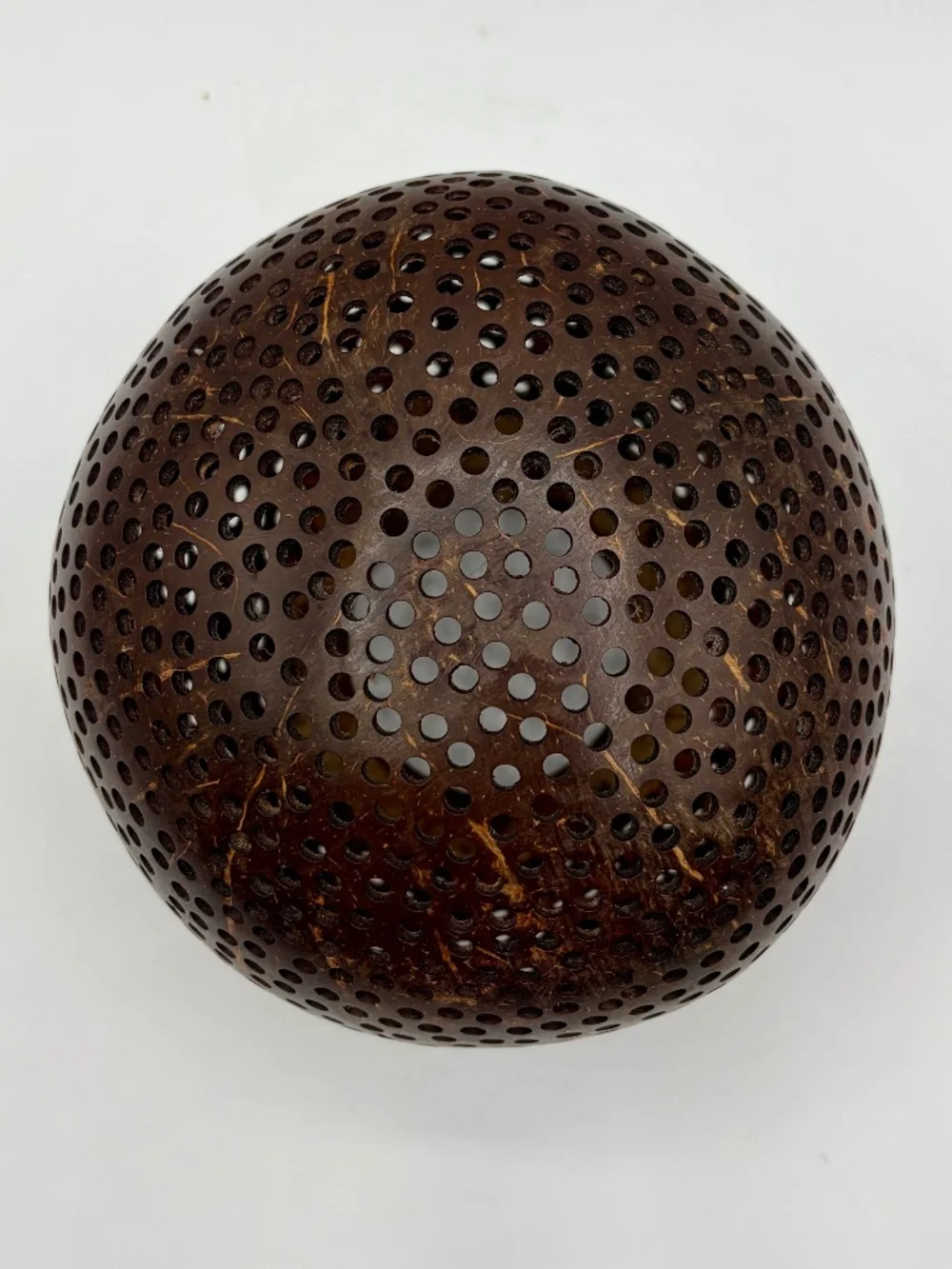 Hand Carved Coconut Shell NWT
